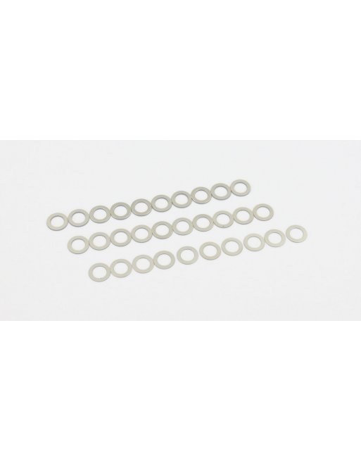 96642 4x6mm Shim Set  (0.1/0.2/0.3mm/10pcs) 96642  - KYOSHO RC